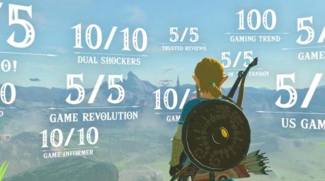 The Legend of Zelda: Breath of the Wild review scores