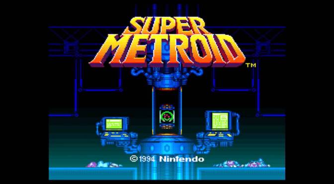 Super Metroid Title Screen